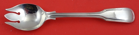 Ice Cream Fork custom made  handle turned down  5 5/8
